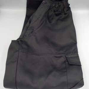 Pantalón de Chef Negro Varón Liceo Benjamín Vicuña Mackenna